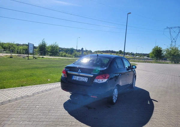 Mitsubishi Space Star cena 23400 przebieg: 71500, rok produkcji 2015 z Poznań małe 22